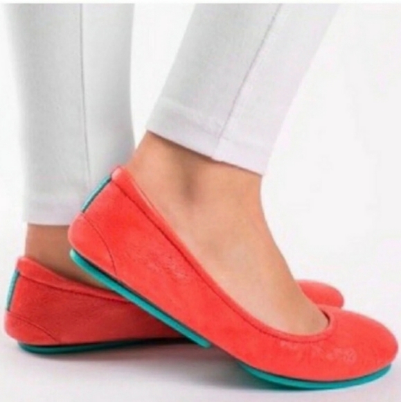 Sold Tieks limited edition poppy coral red - Picture 12 of 13